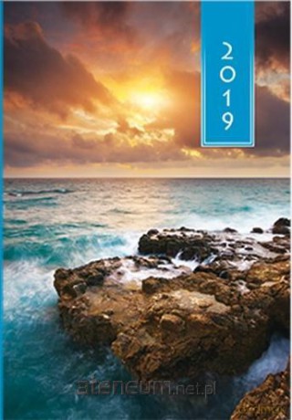 Terminarz 2019 A5 Kolorowy - wybrzeże [KALENDARZ]