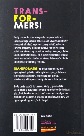 Transformersi. Superbohaterowie polskiej reklamy - Agata Jakóbczak [KSIĄŻKA]