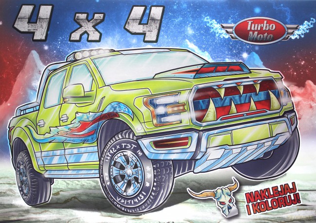 Turbo Moto 4x4 [KSIĄŻKA]