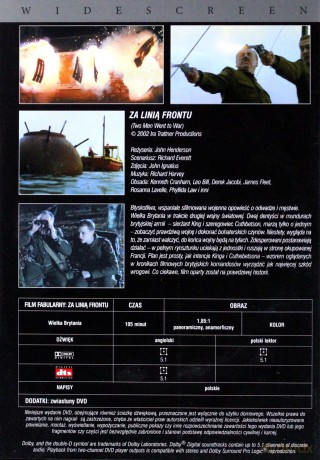 Za linia frontu [DVD]
