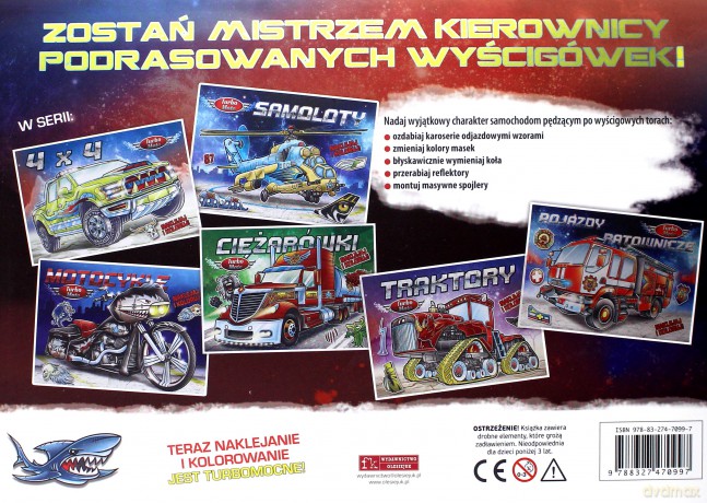 Turbo Moto Wyścigówki [KSIĄŻKA]