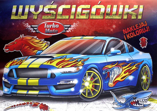 Turbo Moto Wyścigówki [KSIĄŻKA]