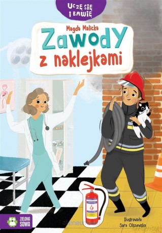 Uczę się i bawię. Zawody z naklejkami - Magda Malicka [KSIĄŻKA]