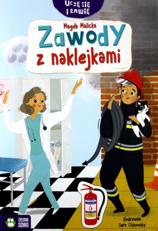 Uczę się i bawię. Zawody z naklejkami - Magda Malicka [KSIĄŻKA]
