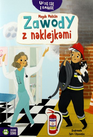Uczę się i bawię. Zawody z naklejkami - Magda Malicka [KSIĄŻKA]