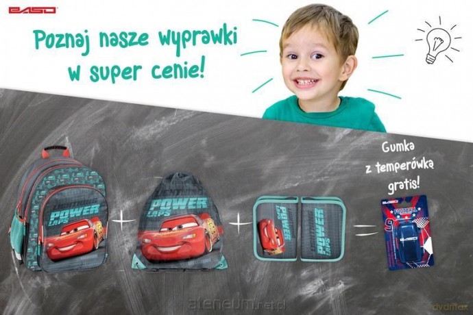 Wyprawka szkolna DCU-090 Cars