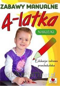 Zabawy manualne 4-latka [KSIĄŻKA]