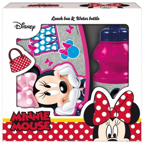 Zestaw śniadaniówka+bidon Minnie 21