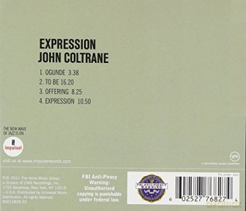 John Coltrane: Expression [CD]