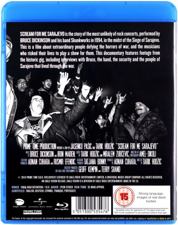 Bruce Dickinson: Scream For Me Sarajevo [Blu-Ray]