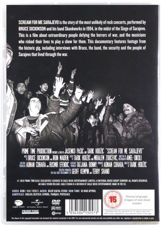 Bruce Dickinson: Scream For Me Sarajevo [DVD]