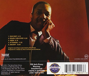 John Coltrane: Sun Ship [CD]