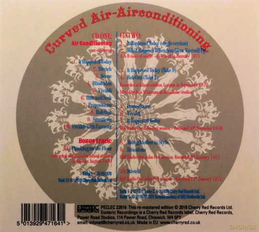 Curved Air: Air Conditioning [CD]
