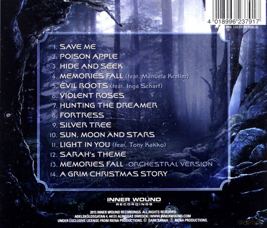Dark Sarah: Behind The Black Veil [CD]