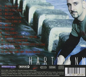 Hartmann: Out In The Cold [CD]