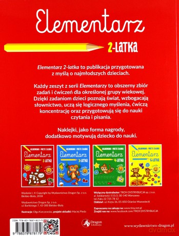 Elementarz 2-latka [KSIĄŻKA]