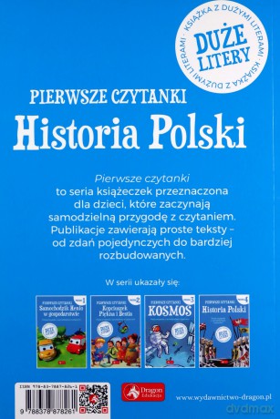Historia Polski. Pierwsze czytanki część 4 [KSIĄŻKA]