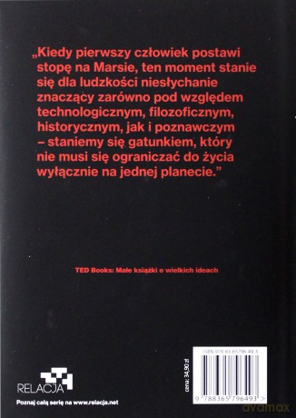 Jak będziemy żyć na Marsie. TED books - Stephen L. Petranek [KSIĄŻKA]