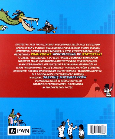 Komiksowe wprowadzenie do statystyki - Grady Klein [KSIĄŻKA]