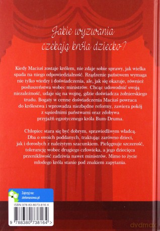 Król Maciuś Pierwszy - Janusz Korczak [KSIĄŻKA]