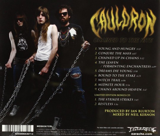 Cauldron: Chained To The Nite Limited Edition [CD]