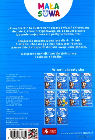 Piszę literki [KSIĄŻKA]