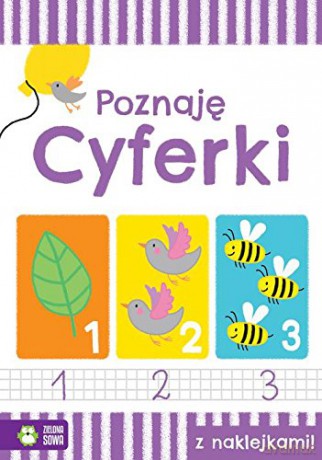 Poznaję cyferki. Akademia przedszkolaka [KSIĄŻKA]