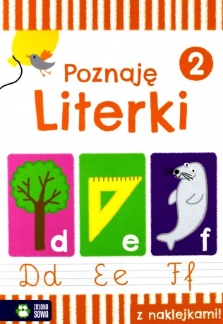 Poznaję literki zeszyt 2. Akademia przedszkolaka [KSIĄŻKA]