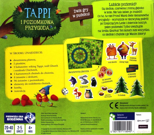 Tappi i poziomkowa przygoda - Anna Sobich-Kamińska [GRA]