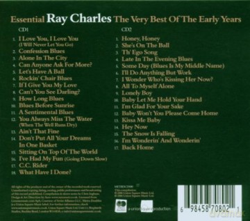 Ray Charles: Essential Ray Charles - The Very Best Of The Early Years [2CD]
