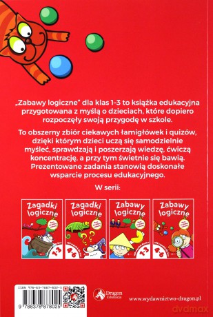 Zabawy logiczne dla klas 1-3 [KSIĄŻKA]
