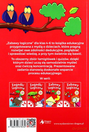 Zabawy logiczne dla klas 4-6 [KSIĄŻKA]