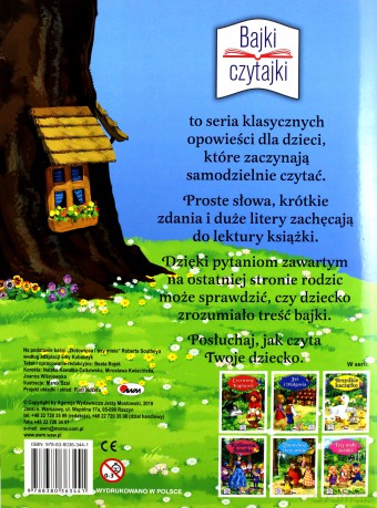 Złotowłosa i trzy misie. Bajki czytajki - Ewa Kubaczyk [KSIĄŻKA]