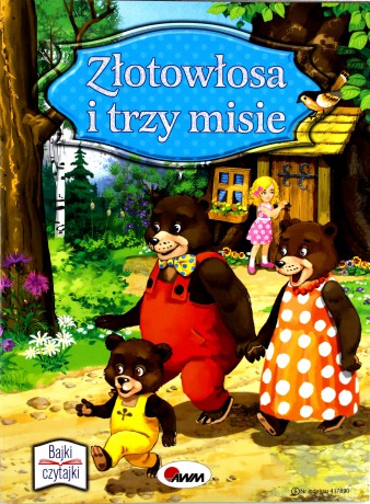 Złotowłosa i trzy misie. Bajki czytajki - Ewa Kubaczyk [KSIĄŻKA]