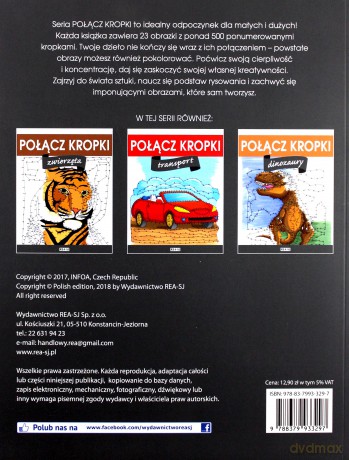 Zwierzęta w ZOO. Połącz kropki [KSIĄŻKA]