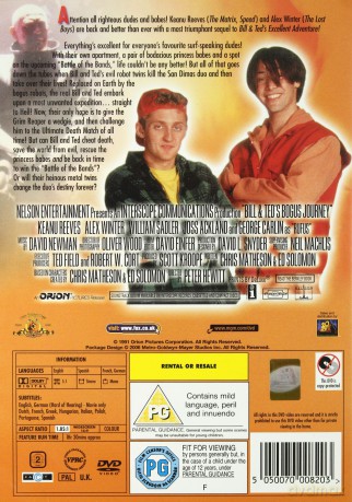 Szalona wyprawa Billa i Teda [DVD]