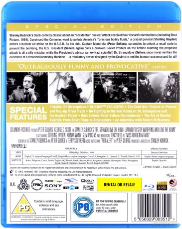 Dr. Strangelove [Blu-Ray]