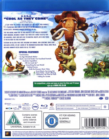 Ice Age Dawn Of The Dinosaurs (Epoka lodowcowa 3: Era dinozaurów) [Blu-Ray]