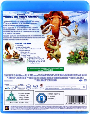 Ice Age Dawn Of The Dinosaurs (Epoka lodowcowa 3: Era dinozaurów) [Blu-Ray]