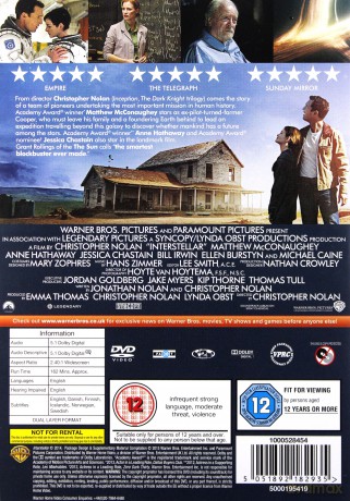 Interstellar [DVD]