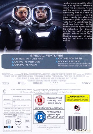 Pasażerowie [DVD]