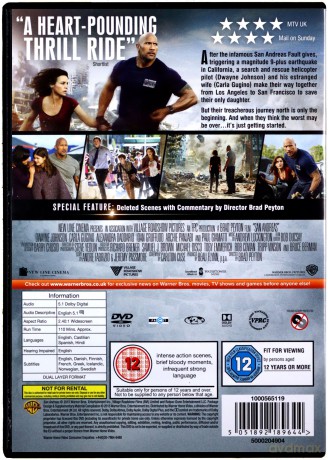 San Andreas [DVD]