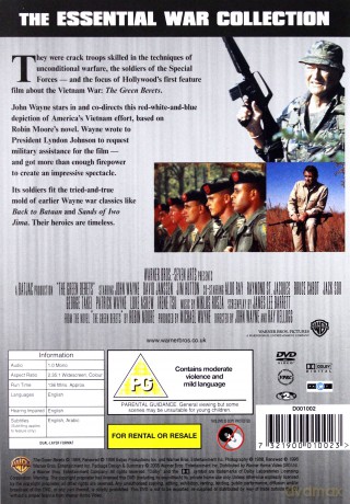 The Green Berets (Zielone berety) [DVD]
