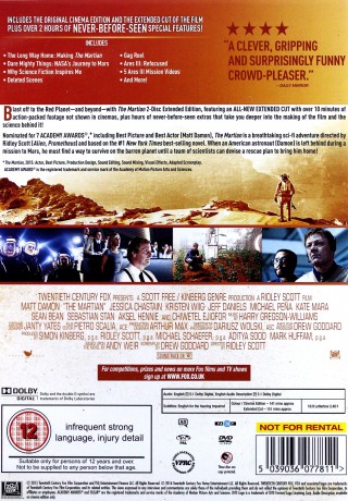 The Martian (Extended Edition) (Marsjanin) [2DVD]