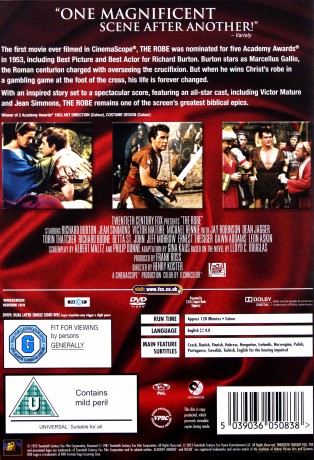 Szata (1953) [DVD]