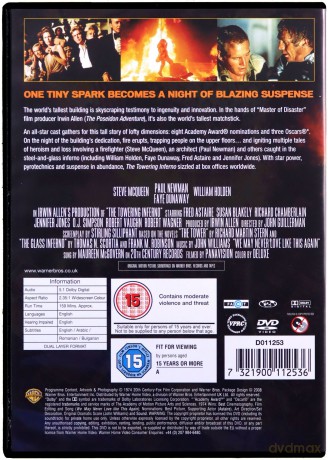 The Towering Inferno (Płonący wieżowiec) [DVD]