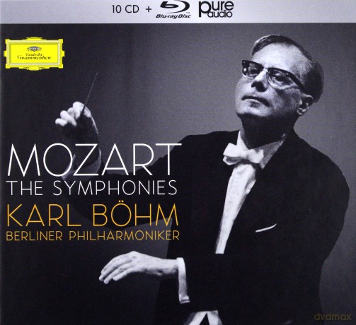 Karl Bohm: Mozart The Symphohies [BOX] [Blu-Ray]+[10CD]