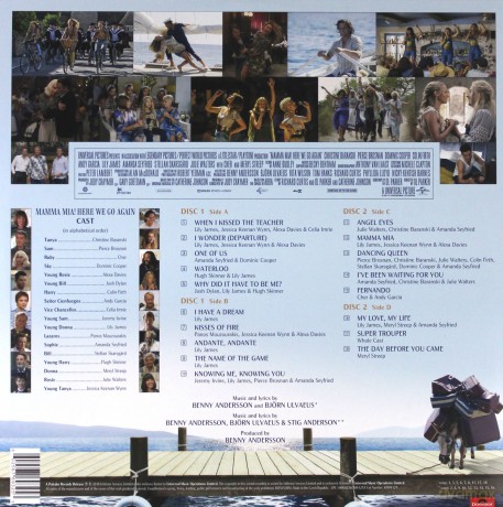 Mamma Mia! Here We Go Again soundtrack [2xWinyl]