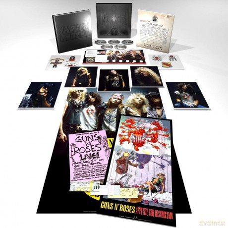 Guns'n'Roses: Appetite For Destruction (Super Deluxe) (Limited) [BOX] [Blu-Ray]+[4CD]