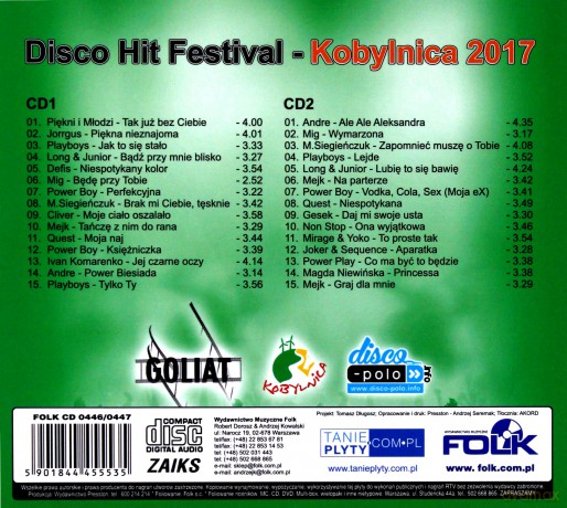 Disco Polo Hit Festival - Kobylnica 2017 (digipack) [2CD]